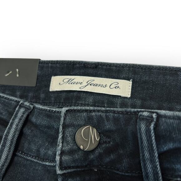 NWT MAVI TESS High Rise Skinny Jeans FRAYED HEM SIZE 27 Dark Blue Wash Denim - Picture 11 of 11